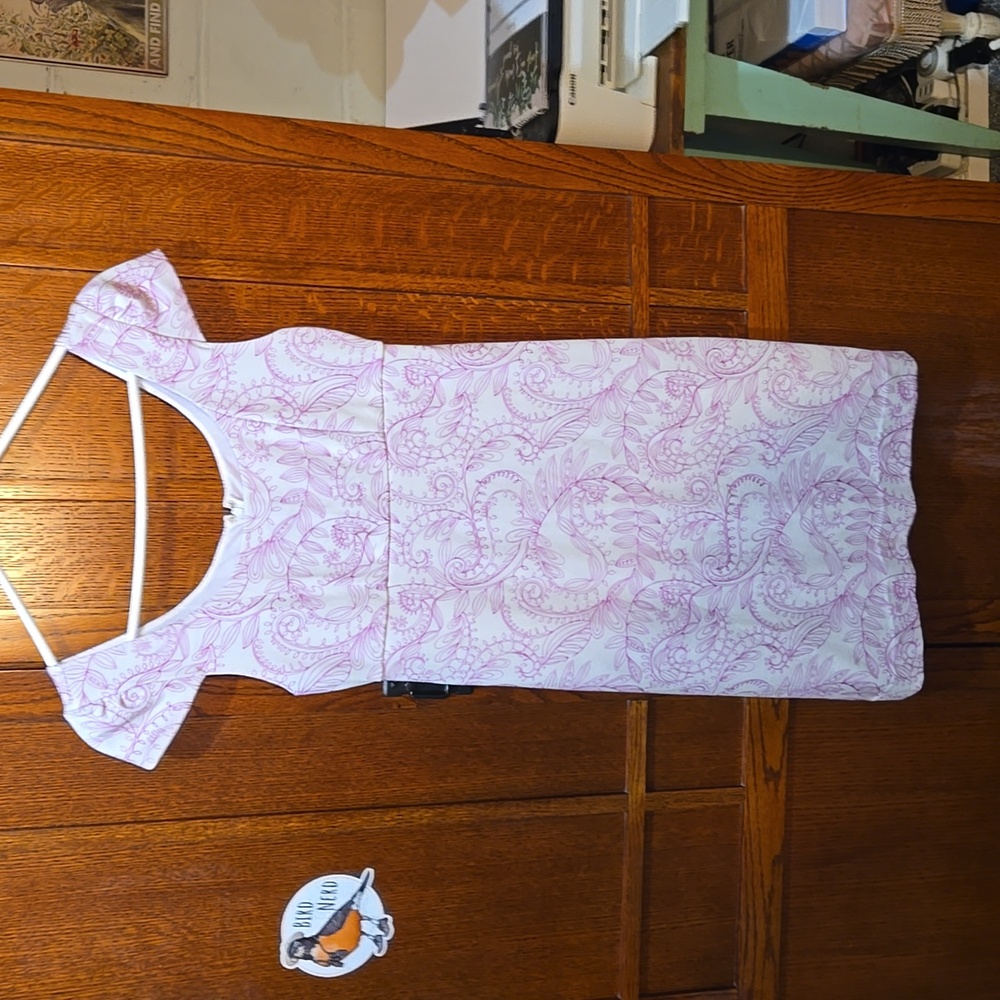 NWT, Size 2 Purple and White Lily Pulitzer Dress